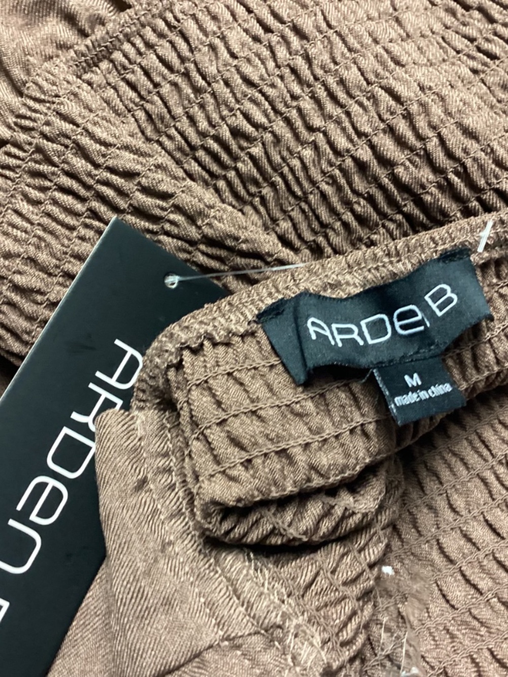 Arden B Jumpsuit!size medium new  ROCKING PRICE MOCHA BROWN 💃💃💃💃 - Picture 3 of 8